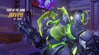Overwatch Orisa Quintuple Kill POTG