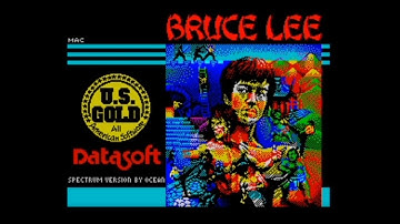 Bruce Lee (1984 / 2019 re-crack) Walkthrough, ZX Spectrum