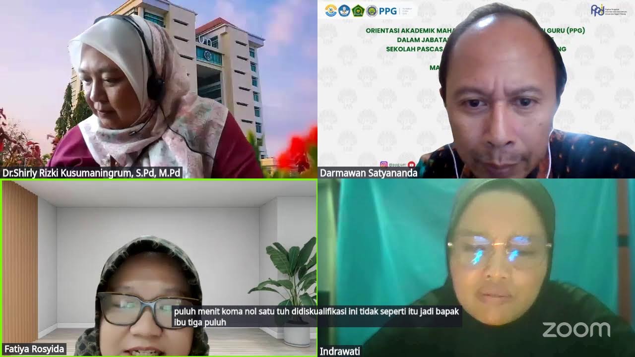 Sosialisasi UKMPPG bagi Mahasiswa PPG Dalam Jabatan Kemenag Batch IV tahun 2025