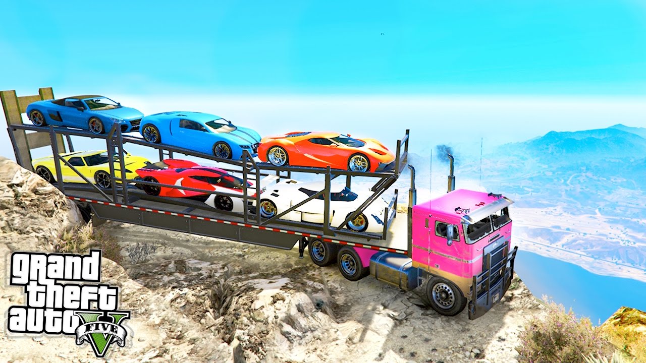 GTA 5 Mods : IMPOSSIBLE Chiliad Hauler Challenge!