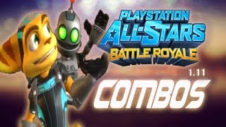 Playstation All-Stars Battle Royale - Ratchet Combos w/NightmareRises2007 & YoFavoriteScrub