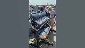 Allison V1710 WW2 V12 Engine Start Up