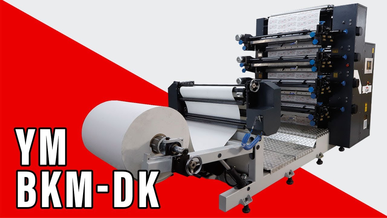 KARTON BARDAK BASKI VE KESİM MAKİNASI - Paper Cup Printing & Punching Machine - YMCUP YAVUZ MAKİNA