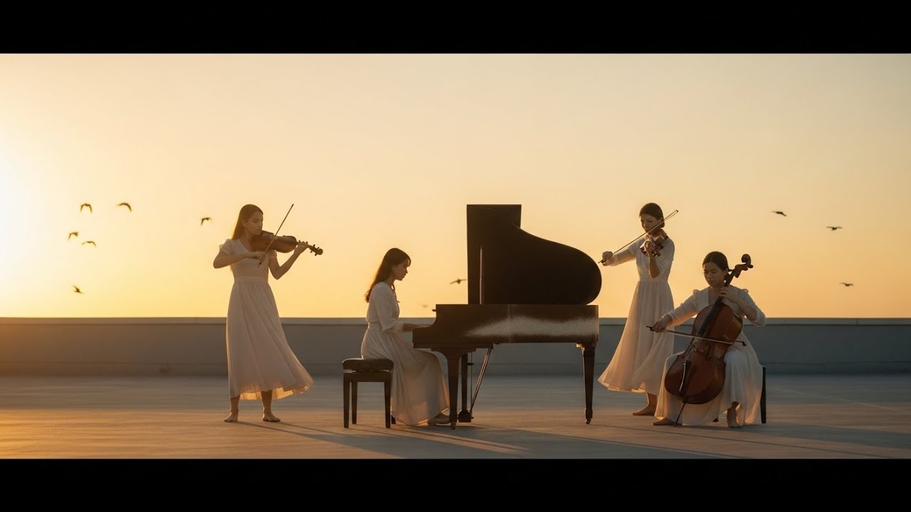 Нежные звуки рояля и струн – утонченное звучание для тихого отдыха и медитации Фортепиано и