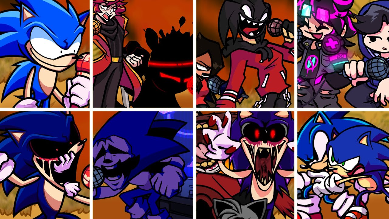 Too Slow Encore But Everytime a Different Character Sings 🎶 (FNF Covers)