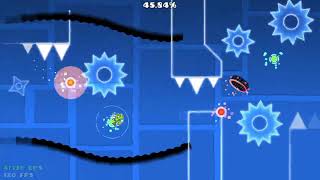 [LAYOUT] Futuristic Scenery (Medium Demon) by me | Geometry Dash 2.11