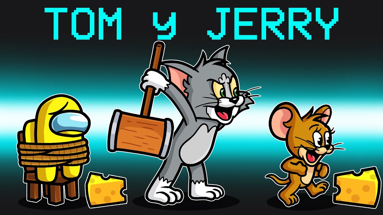 ¡Among Us PERO somos TOM y JERRY! 😹🧀🐭 SILVIOGAMER en AMONG US PERO ⭐