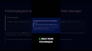 SQL Self-Join Explained: Employee-Manager Hierarchy