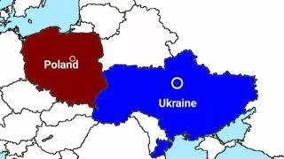 Poland Vs Ukraine Scenario: Map Animation