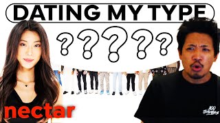 korean star nadine lee blind dates 10 guys by type