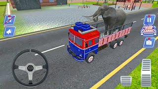 TRUCK PENGANGKUT GAJAH BESAR | GAME ANDROID | GAME LAKI LAKI screenshot 5