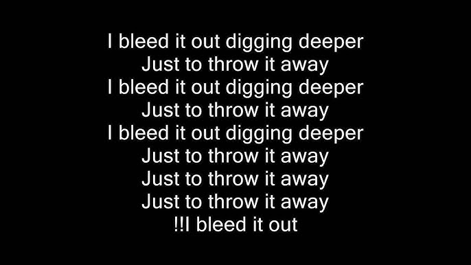 Linkin Park- Given Up [ Lyrics On Screen ] Hd - Youtube