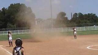 Softball Dust Devil July 2008