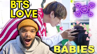 THE MOST CARING MEMBER? - BTS Love Babies