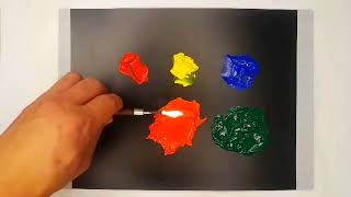 Mixing Colors to Make New Colors 🎨#colormixingmagic