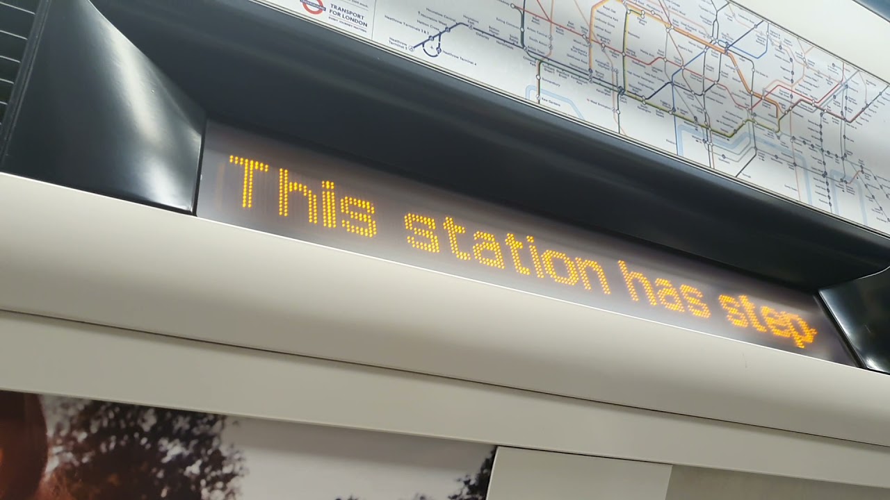 Victoria line | Train announcement (ILong announcement - into Kings Cross St Pancras)