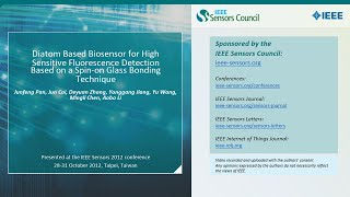 Diatom Based Biosensor for High Sensitive Fluorescence Detection Based on a Spin-on Glass Bonding