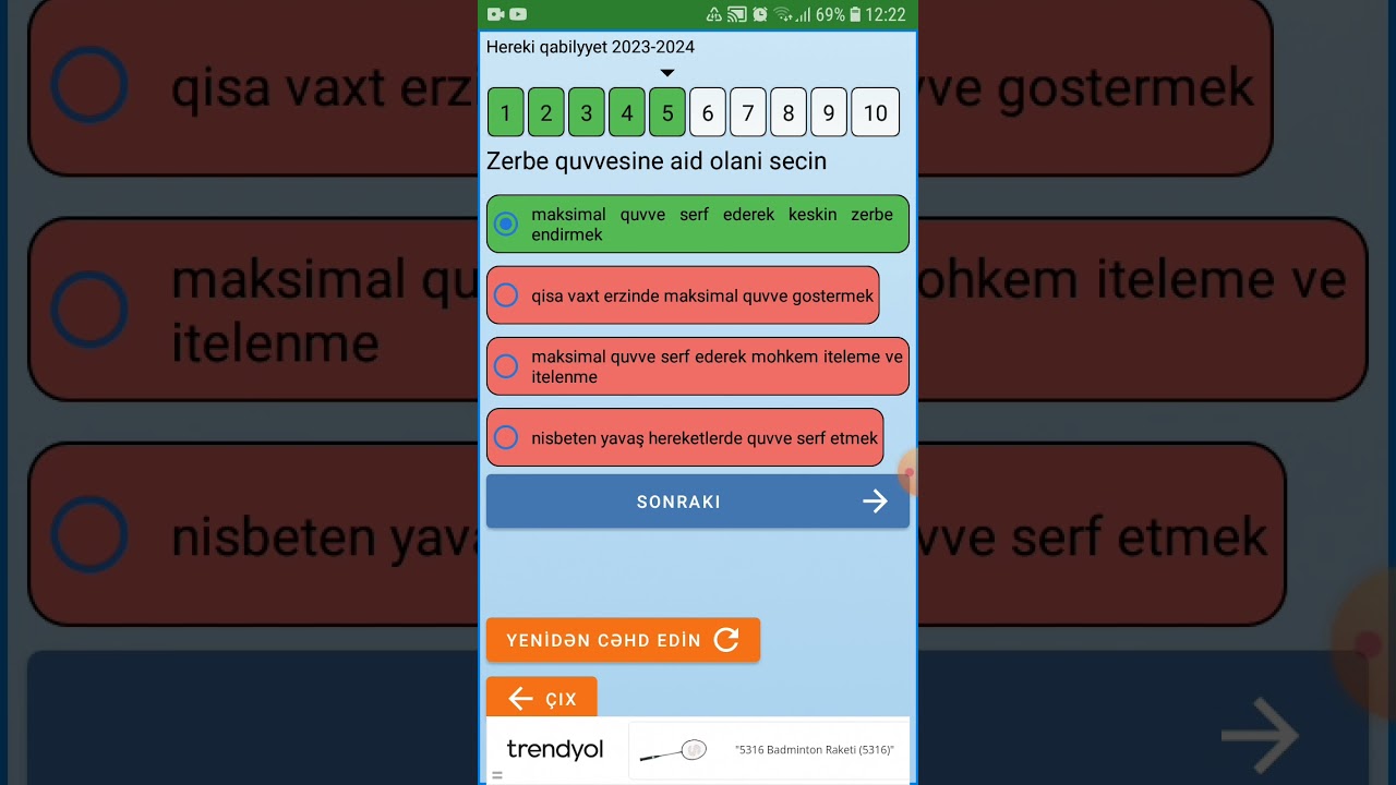 2023  hərəki qabiliyyətlər haqqinda qisa infarmasiya  10 sual 070 899 21 21