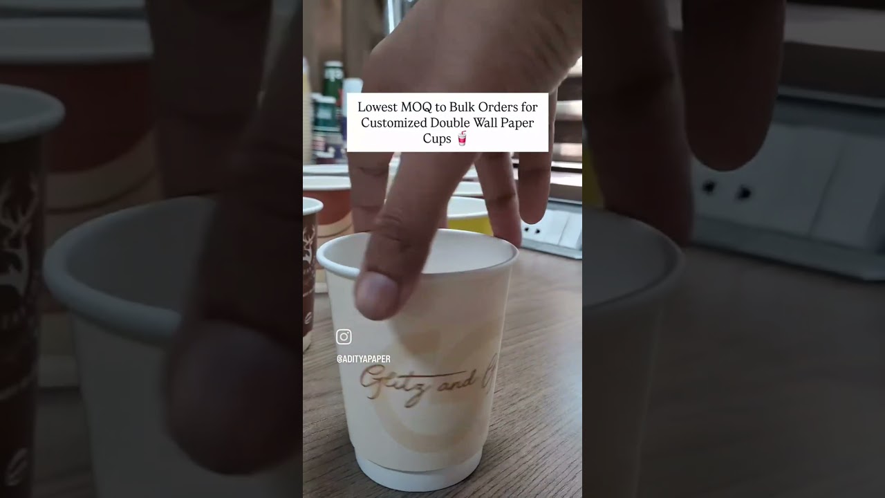 Custom Paper Cups for Your Brand 