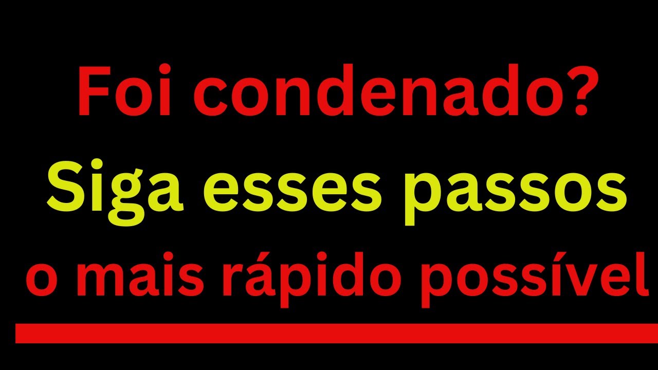 O QUE VOCÊ PRECISA SABER SOBRE O CUMPRIMENTO DA PENA! WhatsApp atualizado na descrição do vídeo!