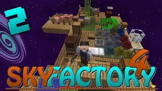 Sky Factory 4 - #2 First Prestige Point! - Lets Play @ftogthorgal