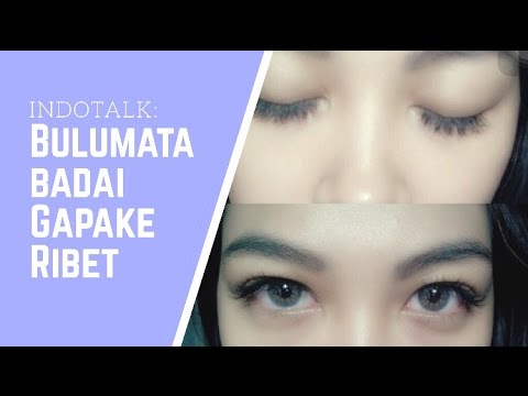 Cara Memasang Bulu Mata Tanam Sendiri - Berbagi Tanam