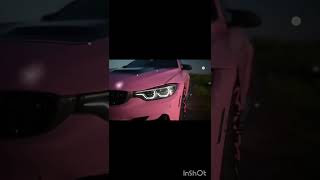 bmw pink car edit