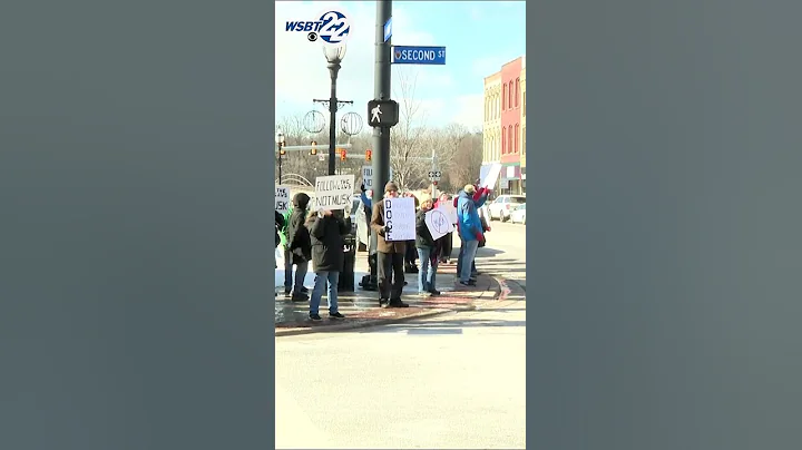 Protesters rally outside Michigan congressman's office over Musk's role in Trump administration