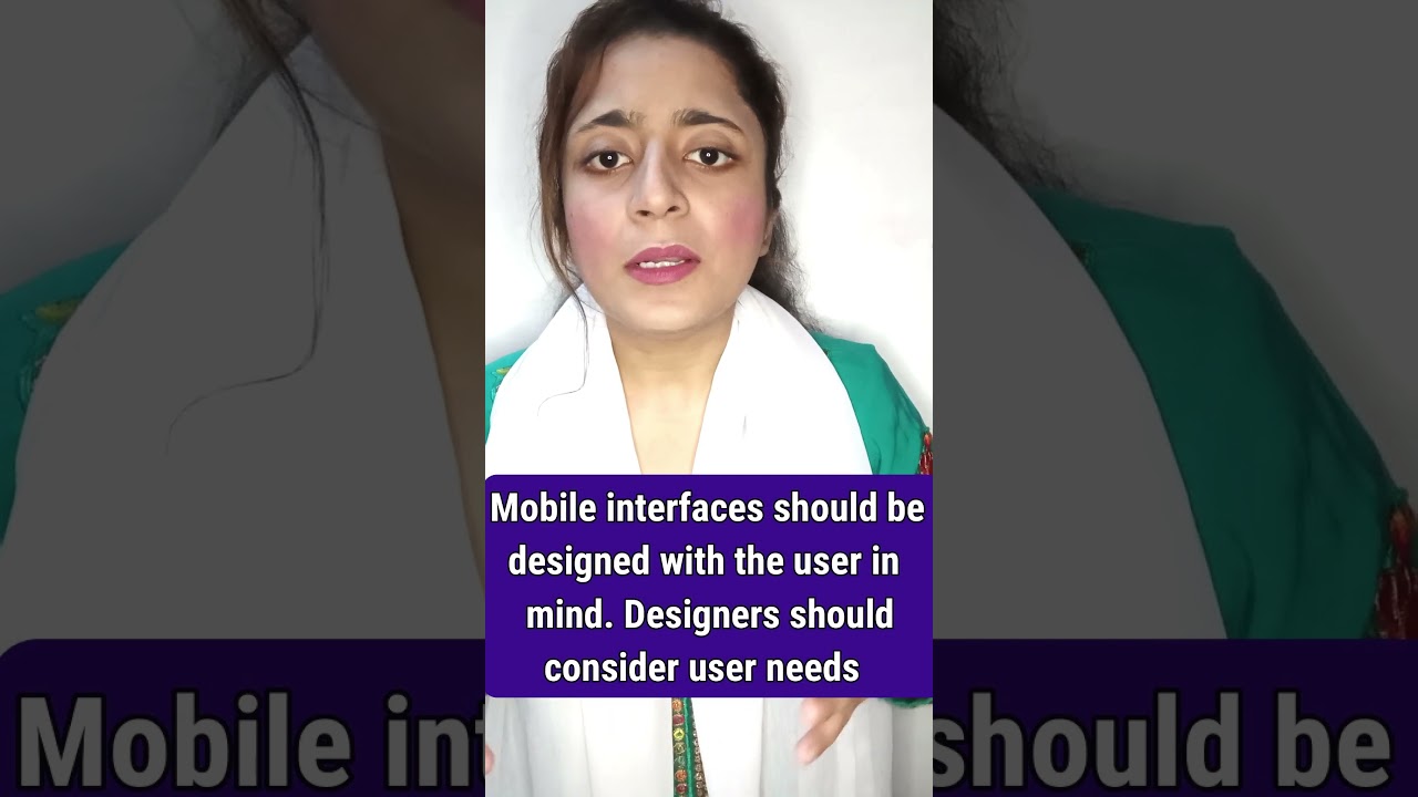 What is meant by user centered design? 