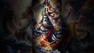 The Short Of The Day With Lord Bhrama, Vishv And Shiv