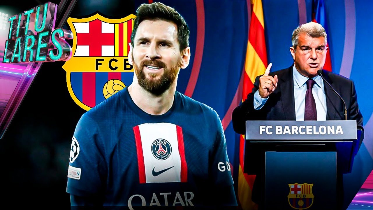 'SÍ' al REGRESO de MESSI | El BARÇA se DEFIENDE y ATACA al MADRID | ASÍ ...