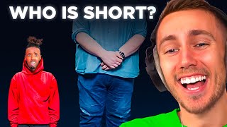 Miniminter Reacts To 6 Tall People vs 1 Secret Short Person Details