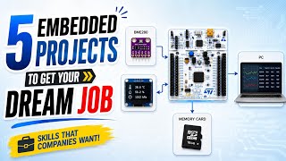 5 embedded projects with STM32 to get embedded Engineer Job in 2026
