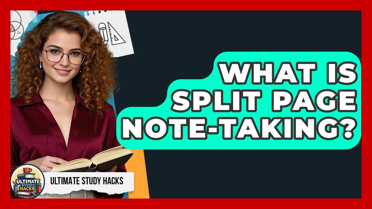 What Is Split Page Note-taking? - Ultimate Study Hacks - YouTube