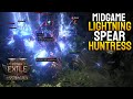 MIDGAME LIGHTNING SPEAR HUNTRESS - Poe2 Dawn of the Hunt