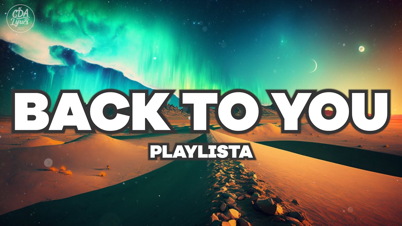 Playlista - Back To You [CDA Records]