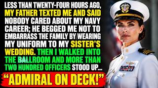 My Father Mocked My Navy Career Until 200 Officers Stood Up and Someone Shouted Admiral On Deck