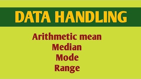 CLASS 7/ CHAPTER 3/DATA HANDLING