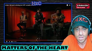 Loreen - My heart is refusing me ( LIVE - acoustic version ) Reaction!