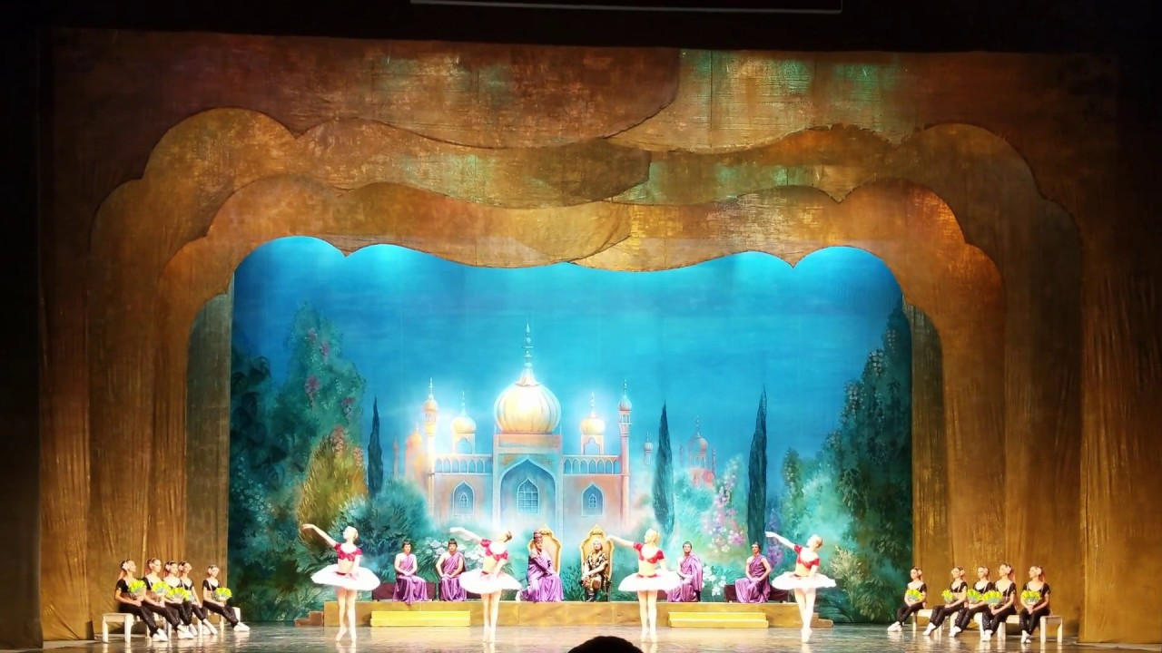 Балет - Баядерка (Па д'аксьон) НХАТОБ г. Харьков. Украина (2018) - YouTube