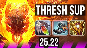 THRESH & Hwei vs SYLAS & Miss Fortune (SUP) | KR Master | 25.22