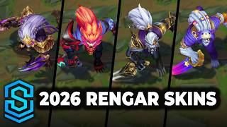 Rengar Skins Spotlight 2026 | League of Legends