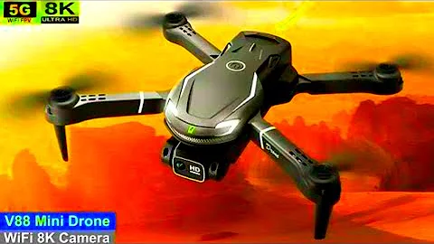 New Drone Camera 2023|V88 4K Double