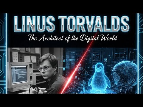 Linus Torvalds: The Man Who Built the Modern World. #LinusTorvalds #Linux #OpenSource #Git #Software