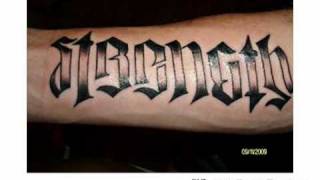 Urban Ambigram Tattoos