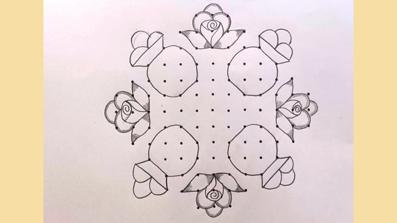 Pongal Pot Rangoli 🌺 Pongal Special Rangoli for Beginners 🌺 Simple Pongal Rangoli 🌺