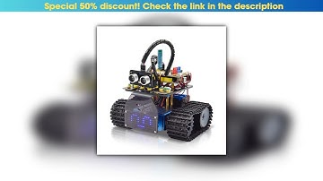 First Look Keyestudio Upgrade Mini Smart Tank Robot V3.0 For Arduino Kit Robot Car DIY Programmable