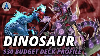Yu-Gi-Oh! $30 COMPETITIVE!!! Dinosaur Budget Deck Profile (August 2020)