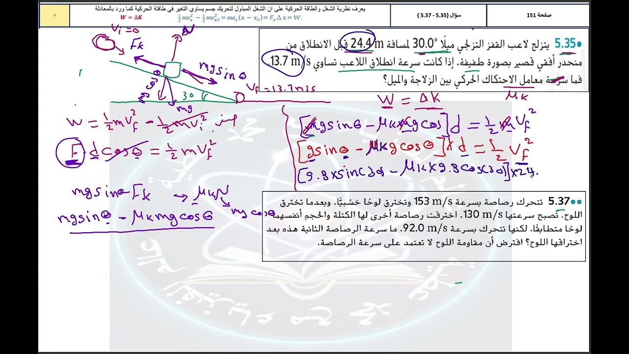 الجزء الثاني من المراجعة النهائية الفصل الثاني حادي عشر متقدم