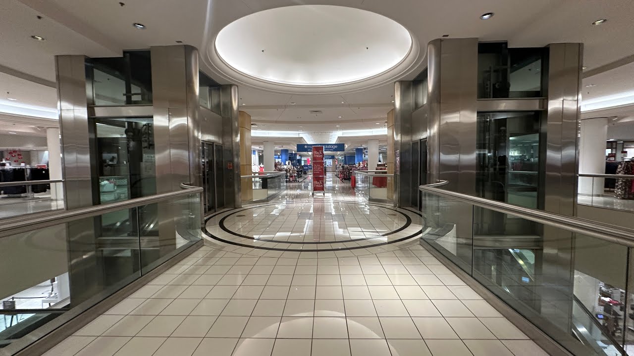 AMAZING Montgomery Dry-Powered Hydraulic Scenic Elevators @ Macy’s - Aurora, IL